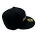New Era X Just Don Los Angeles Lakers Hat Cap Sz 7 1/8 Black 59Fifty Fitted NBA