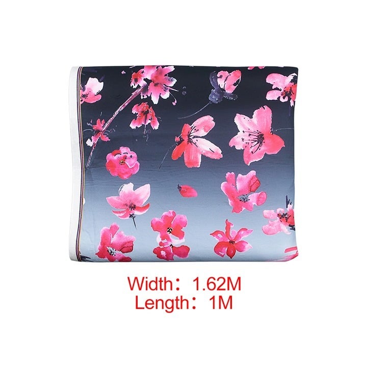 NEW FULL JDM SAKURA Fabric Cloth For Car Seat Panel Armrest Decoration 1M×1.62M