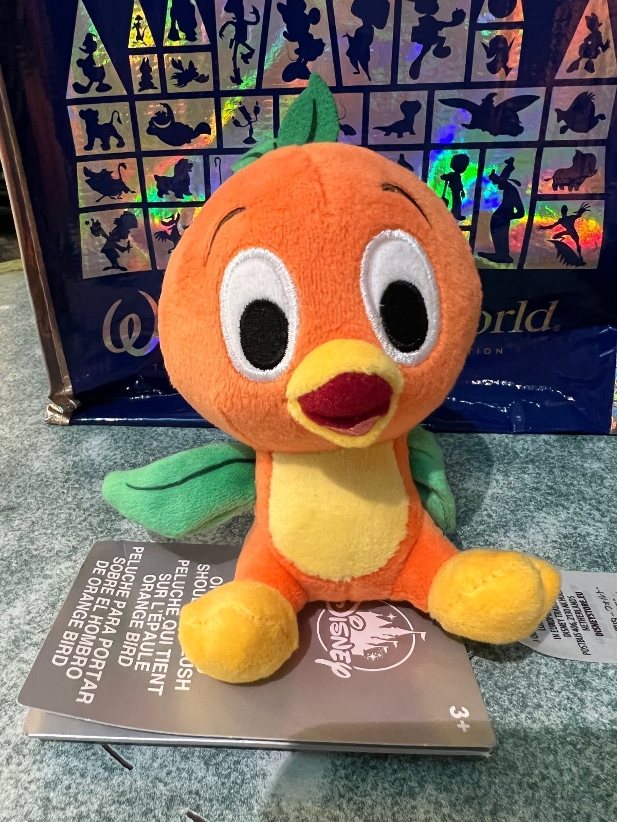 DISNEY Orange Bird Magnetic Shoulder Plush