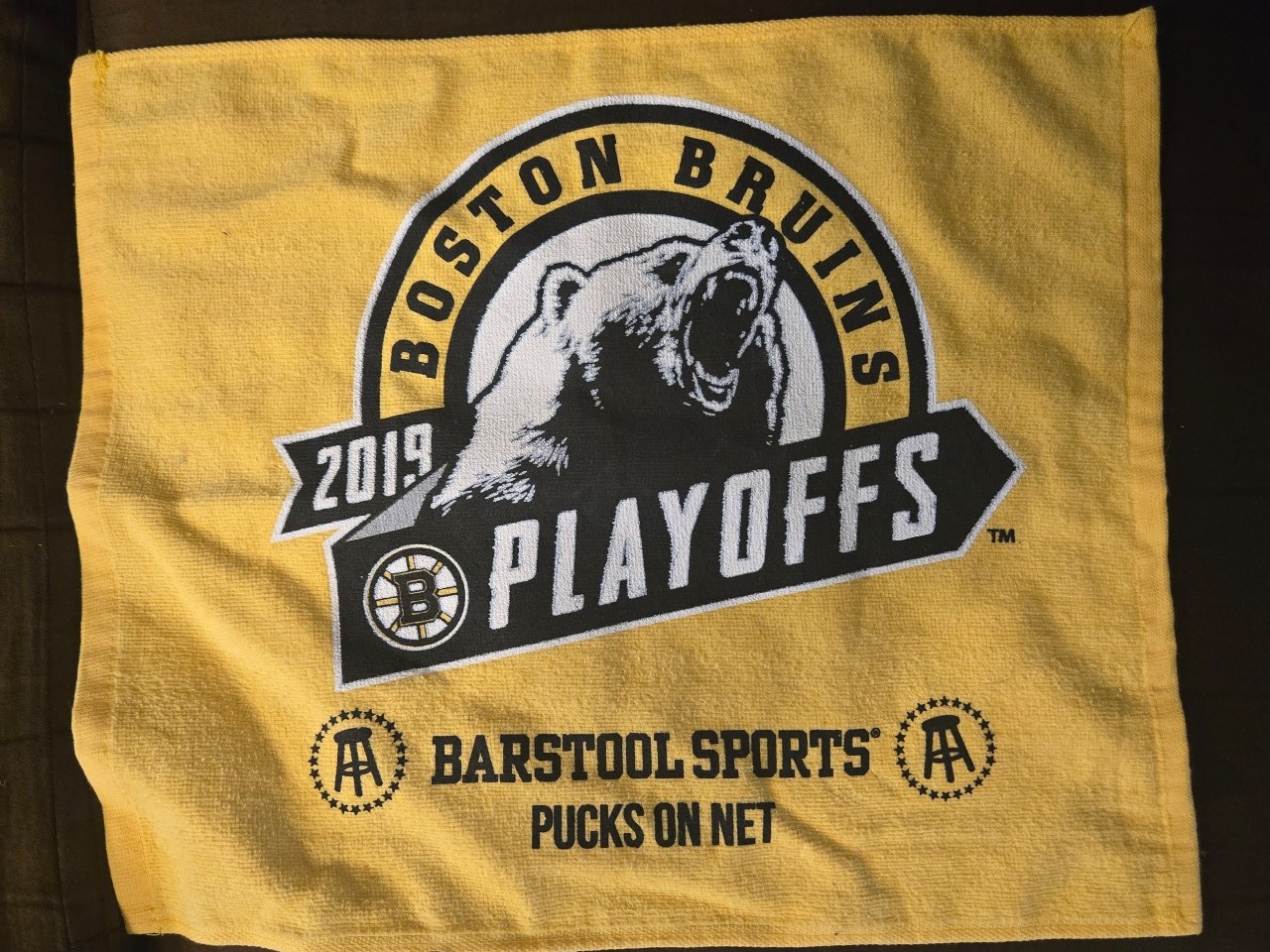 Rare barstool sports playoff hockey towel