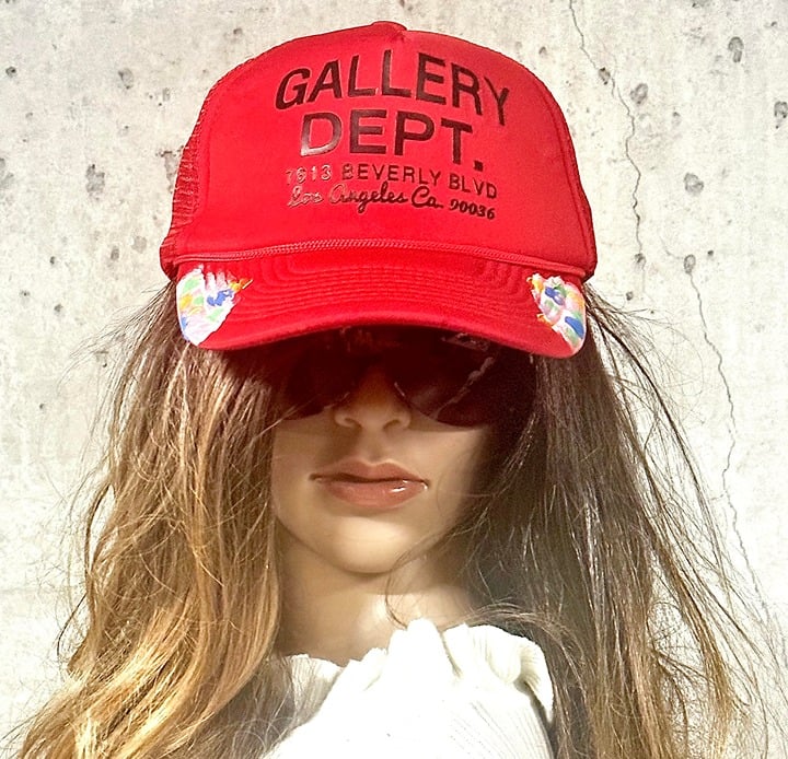 Gallery Dept. Red Snapback Baseball Cap