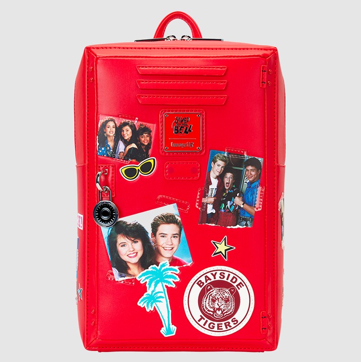 Saved By The Bell Bayside High Locker Figural Mini Backpack