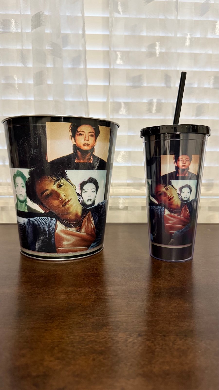 Jungkook I Am Still popcorn bucket and cup