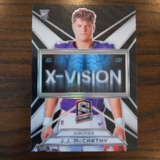 2024 Panini Spectra - JJ MCCARTHY (RC) Rookie X-Vision Silver /125