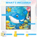 Upgraded 79 Splash Pad, Sprinkler & Splash Play Mat, Inflatable Summer Outdoor