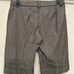 White House Black Market Suit Style Gray Long Bermuda Shorts with Rolled Cuff