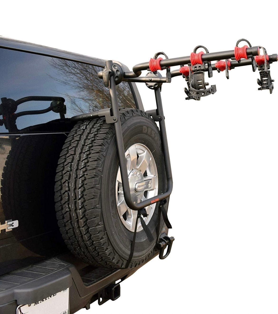 Malone Hanger Spare Tire OS 3-Bike Rack