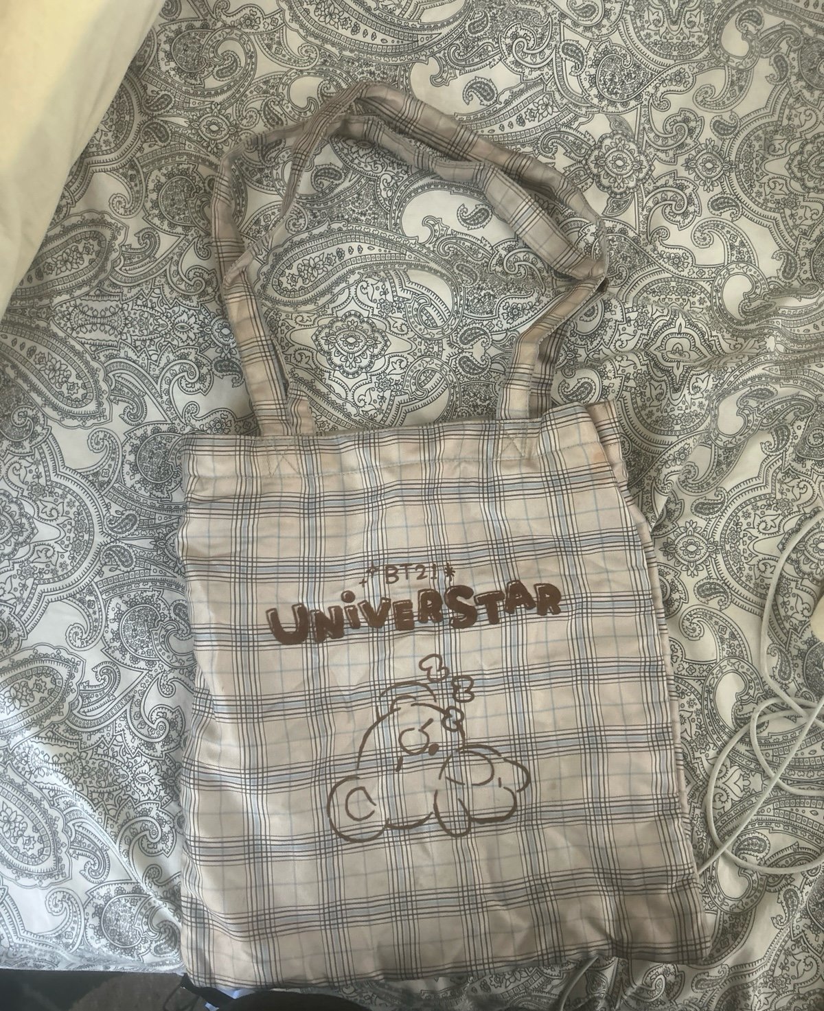 Bt21 tote bag