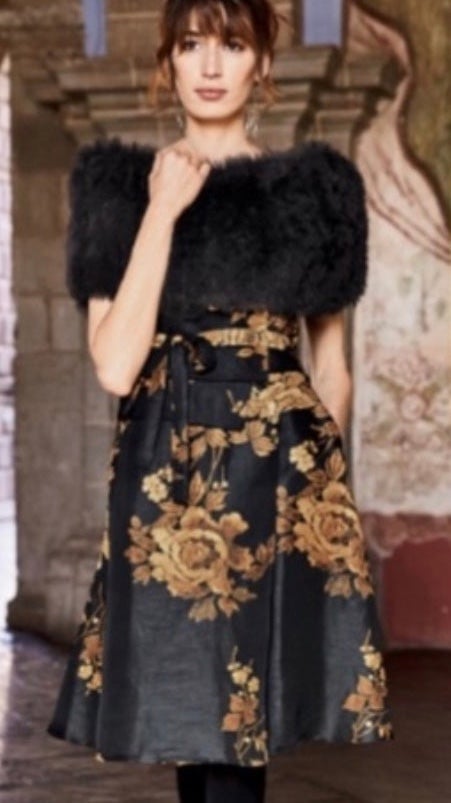 NWT Peruvian Connection Claudette Dress, size 6, without wrap
