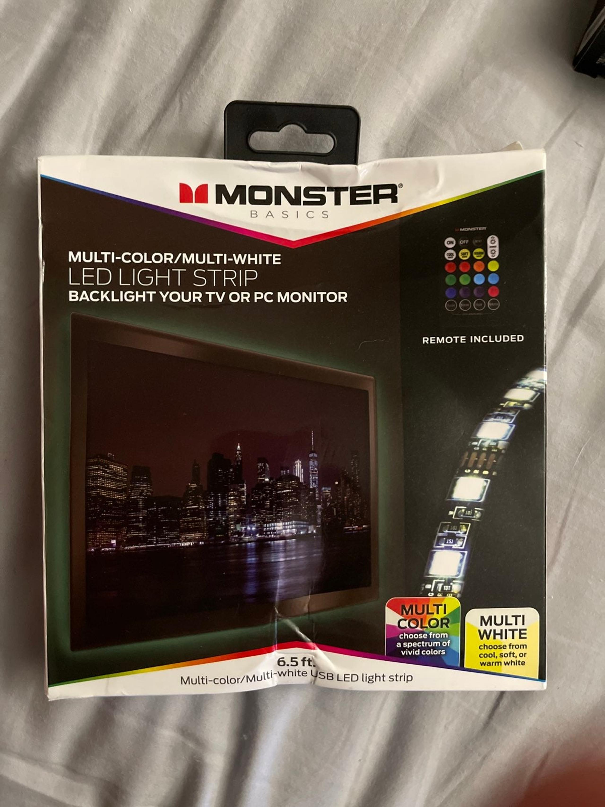 Brand new sealed Monster Color/White LED