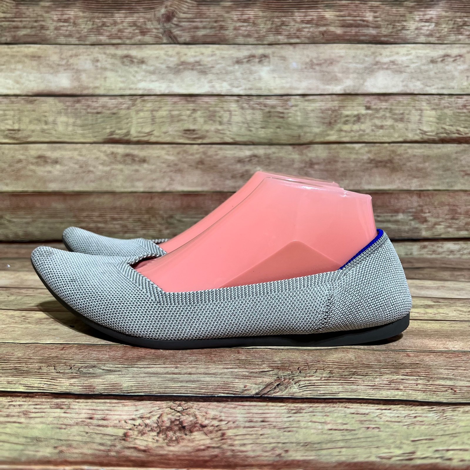 Rothy’s Grey Pointed Flats