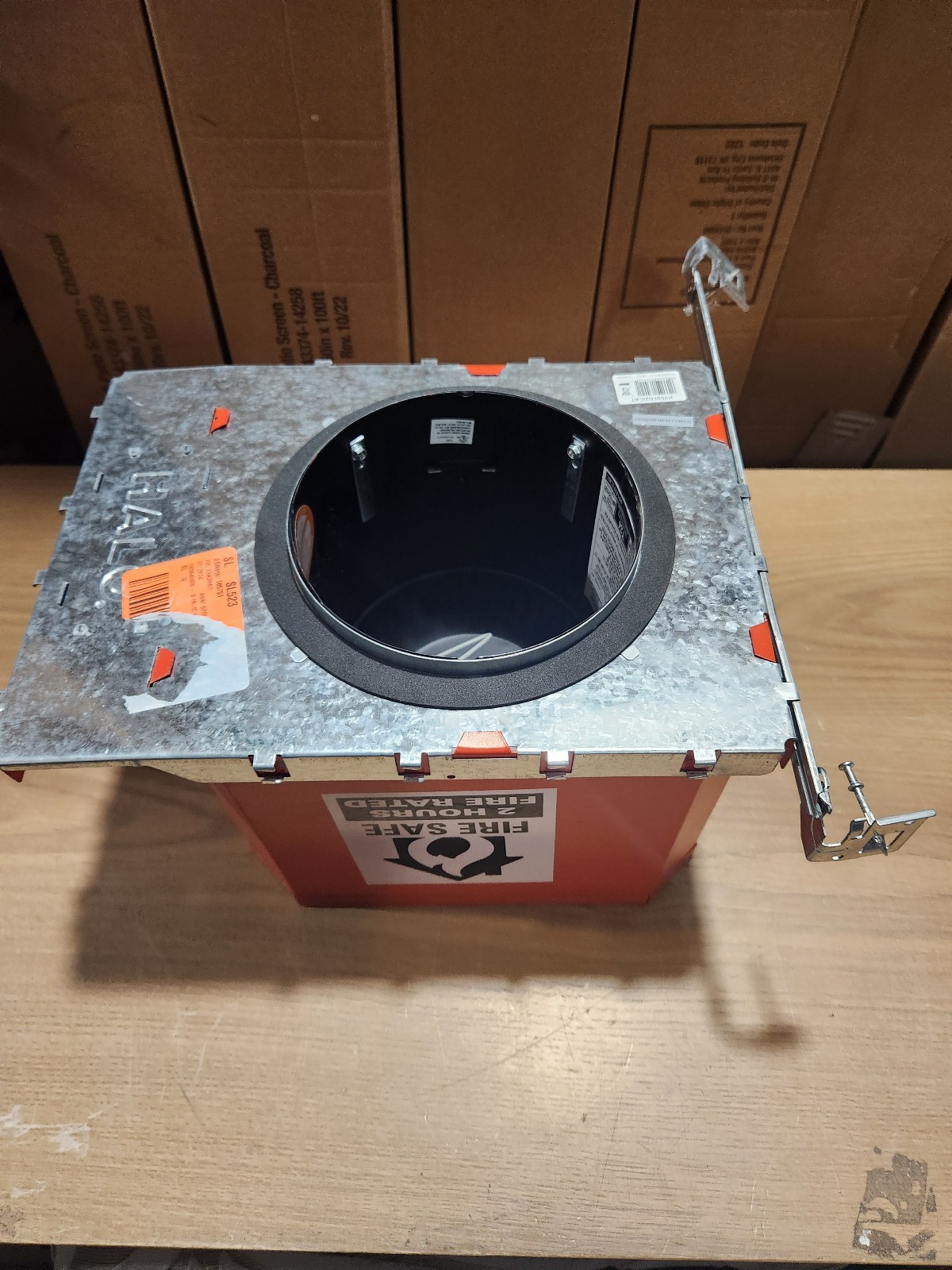 Halo 6 in. Air-Tight IC Rated New Construction Fire Safe Recessed Housing