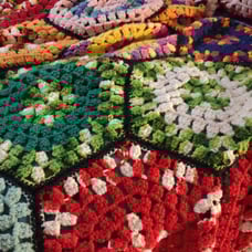 Vintage Crochet Baby Blanket 28