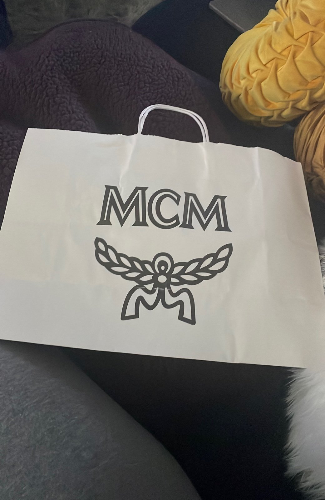MCM shop bag
