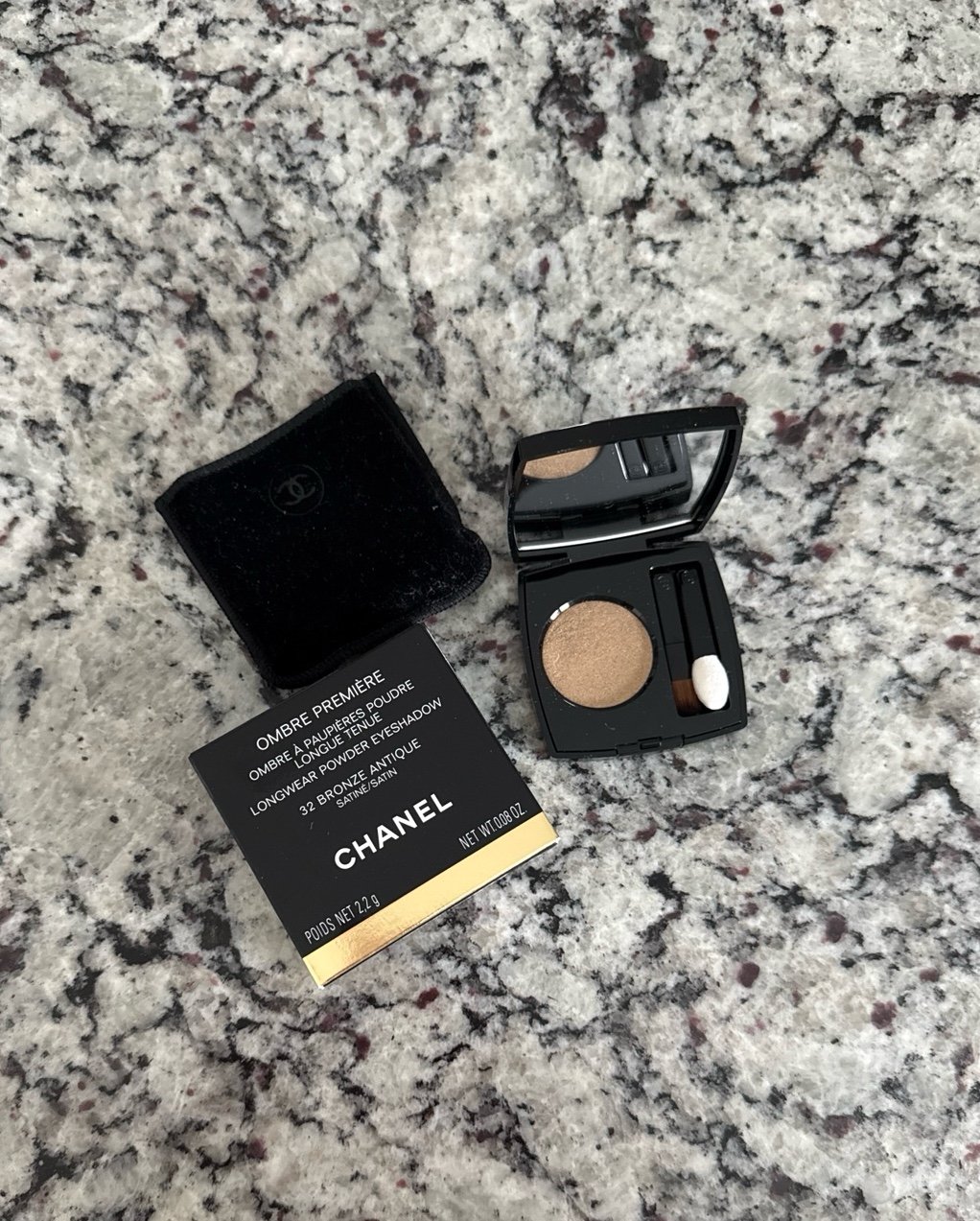 Chanel 32 Bronze Antique Satin Eyeshadow