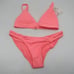 Billabong Sol Searcher Womens High Point Tri Two Piece Bikini in Pink Sz M