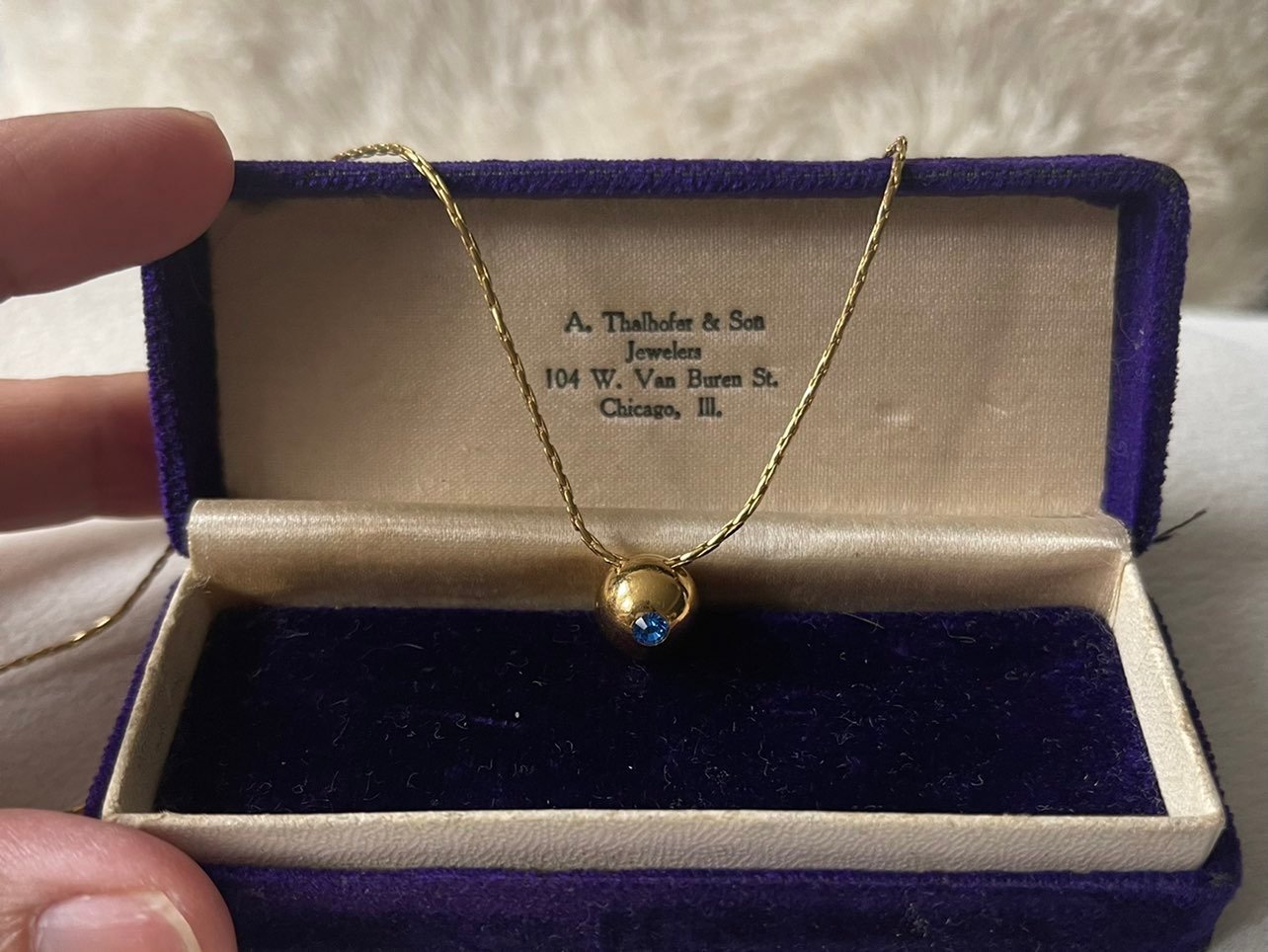 Bundle Jewelry and vintage 1920's velvet box