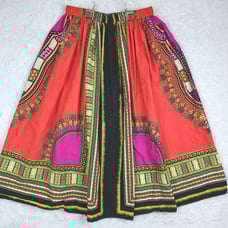 Ey Signature Womens Skirt Maxi African Print Dashiki Pull On Ethnic Plus 2X