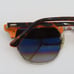 Ray Ban Clubmaster RB3016 Orange Tortoise Shell 49mm Sunglasses Unisex Glasses