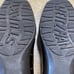 Stuart Weitzman Croc Embossed Patent Leather Square Toe Loafers 7.5 Brown