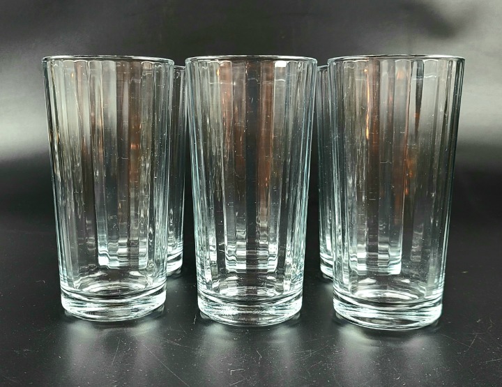 Vintage Highball Glasses - Set of 6