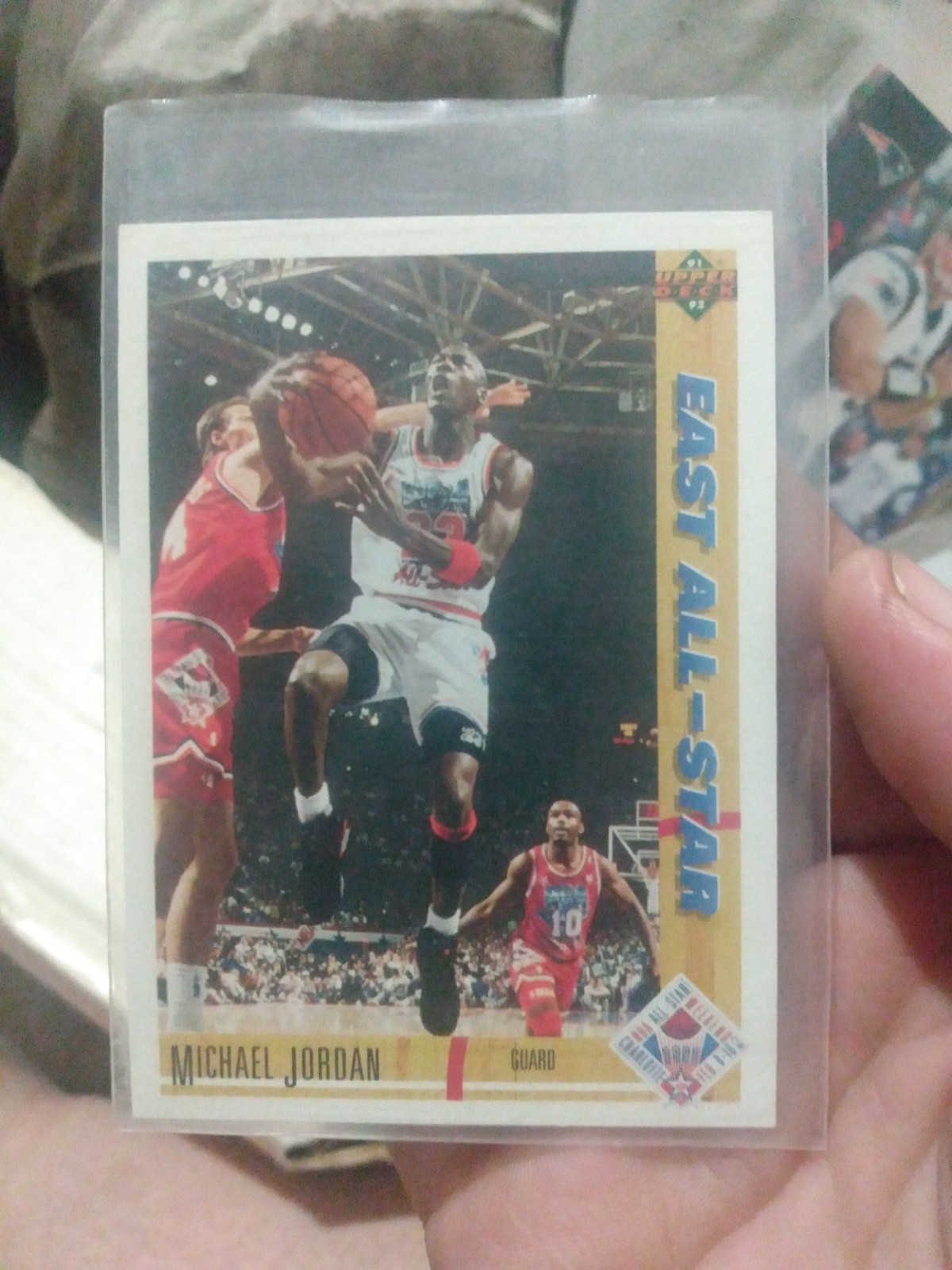 Michael Jordan East All Star Trading Card