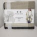 NWT Three Dots Cashmere Beige and White Blend Wrap