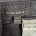 NWT Banana Republic Faded Black Tapered Leg Barrel Pants Size 12 Women's K69