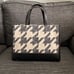 Coach Dempsey Carryall With Houndstooth Print And Patch