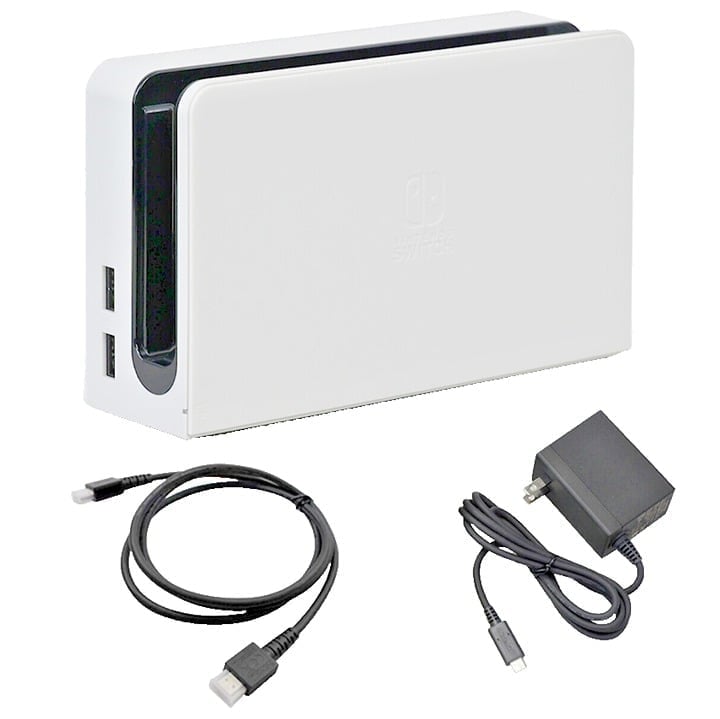 Original Nintendo switch OLED Dock Bundle DOCK AC Adapter HDMI Bulk package