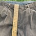 90s Vintage High Rise Wide Leg Pleated Front Hem Corduroy Dockers Recode 36x32