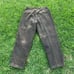 90s Vintage High Rise Wide Leg Pleated Front Hem Corduroy Dockers Recode 36x32