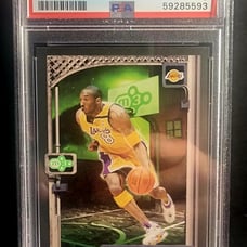 Kobe Bryant Topps Rookie Matrix PSA 9 Mint