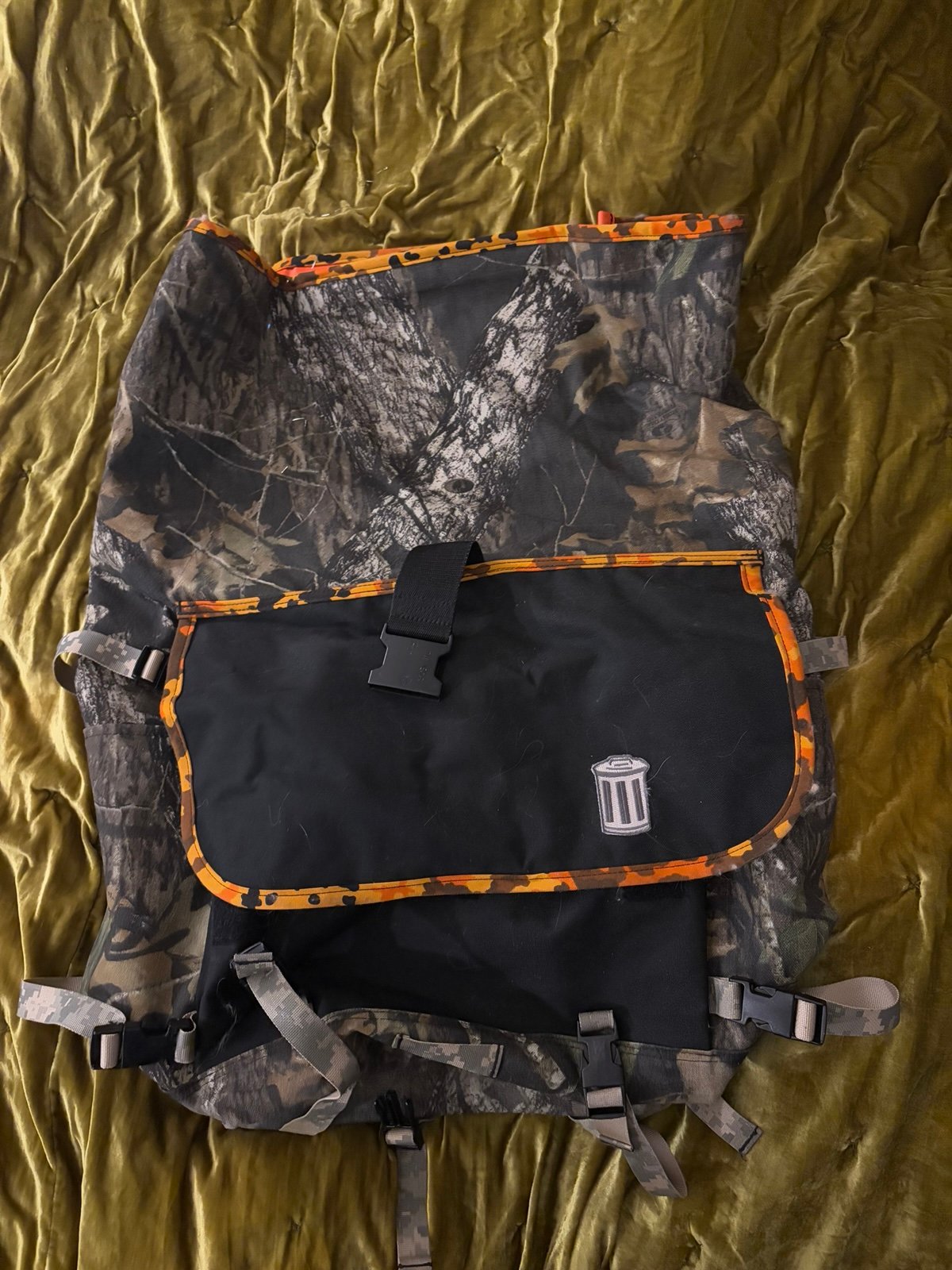 Trash Bags Garbage Truck Messenger Bag