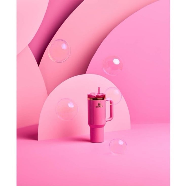 Pink 40oz Stanley Wicked Tumbler