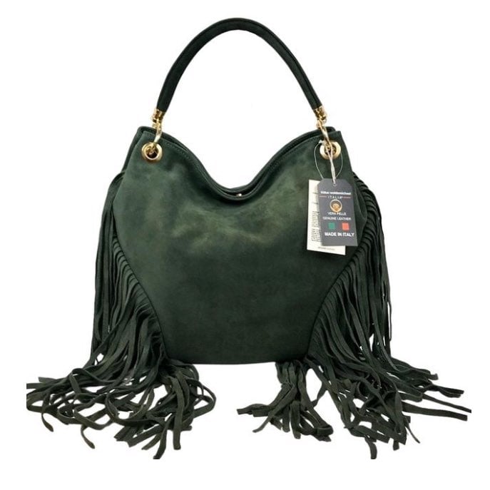 Borse in pelle italian suede leather hob