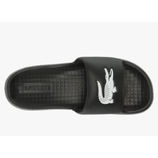LACOSTE 7-45CMA0002312 CROCO 1.0 Size 13 Black/White Sandals Slides