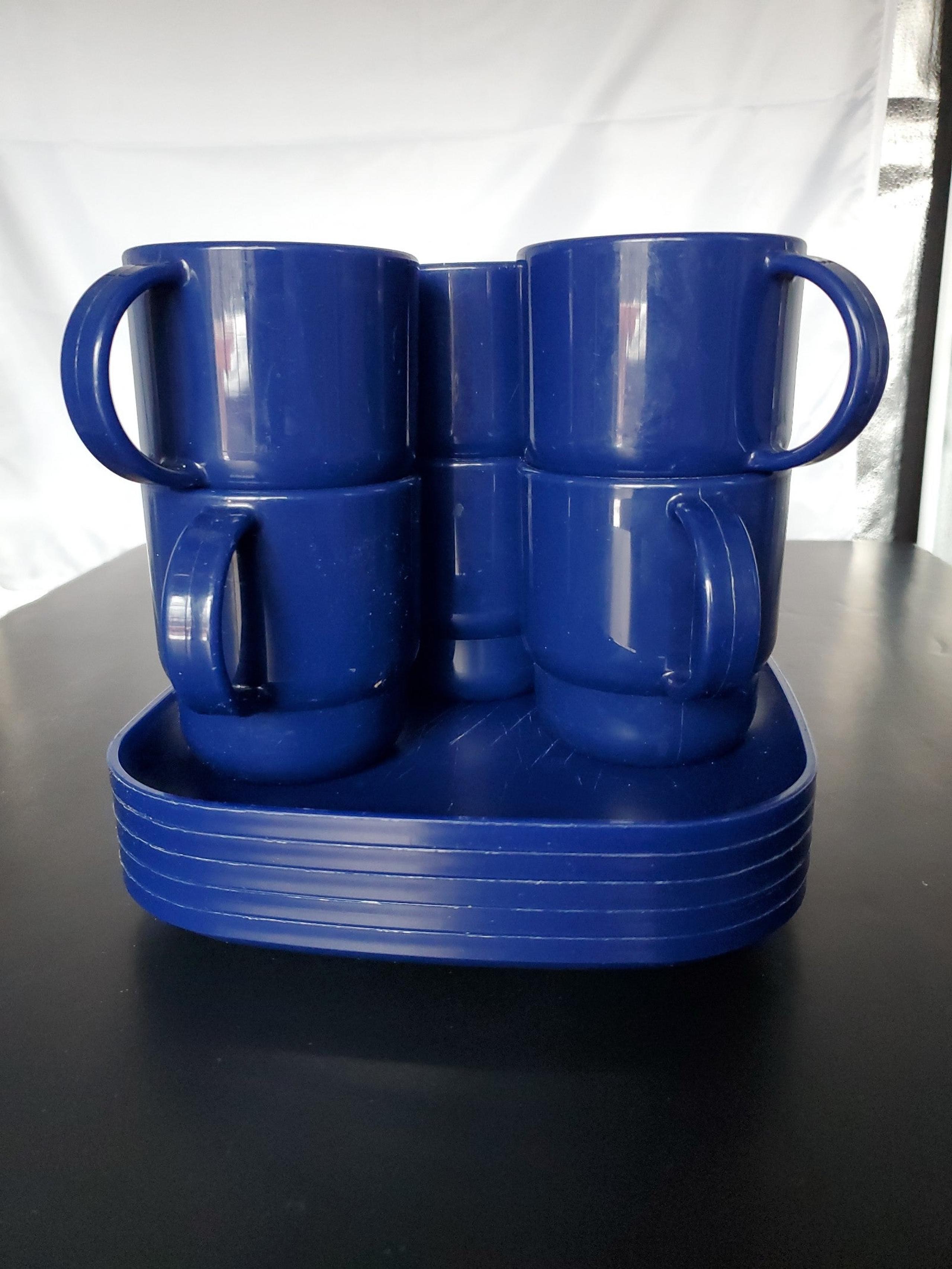 Tupperware Microwave Coffee Mugs & Snack Plates