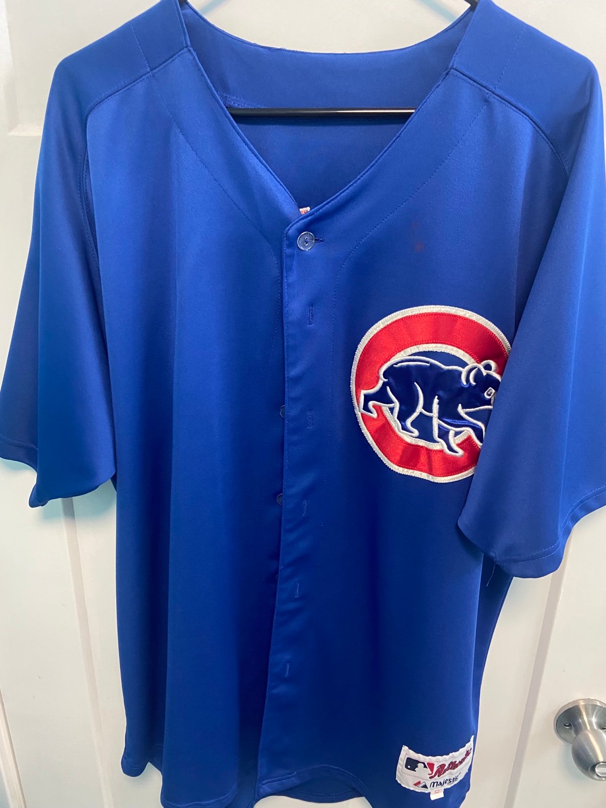 Geovany Soto Chicago Cubs Majestic Authentic Baseball Jersey sz 52 xl