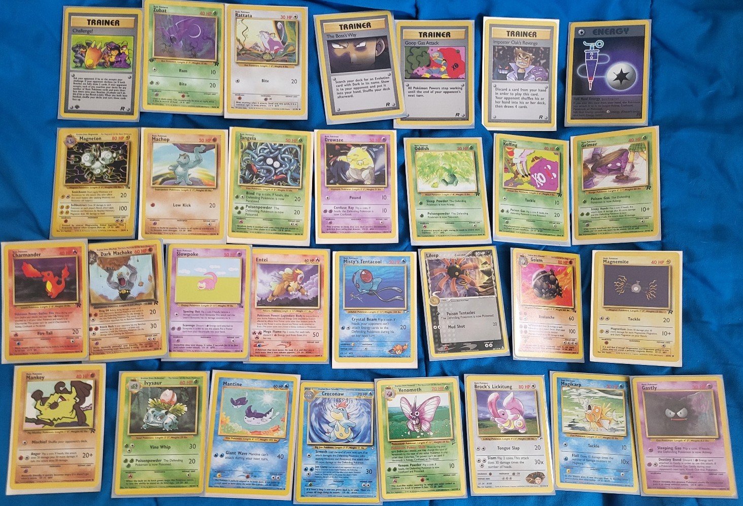 1st edition 1995-1999 Pokémon