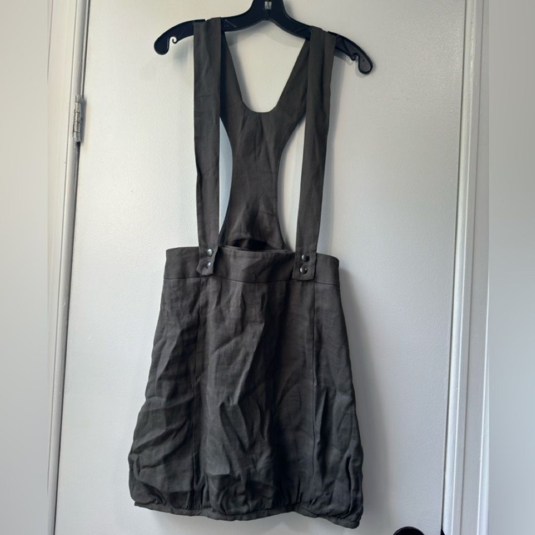 Sarah Pacini Ramie Skirt With Strap Size 1