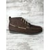 Mens J.Crew Dark Brown Leather Chukka Boat Boot Sz 8.5