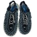 Keen Men's Uneek Water Sandal Size 10 Bungee Strap dark Blue Hike Outdoor Sport