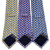 Lot of 3 Vintage Lands End Tie Men's Floral 100% Silk Handsewn in USA