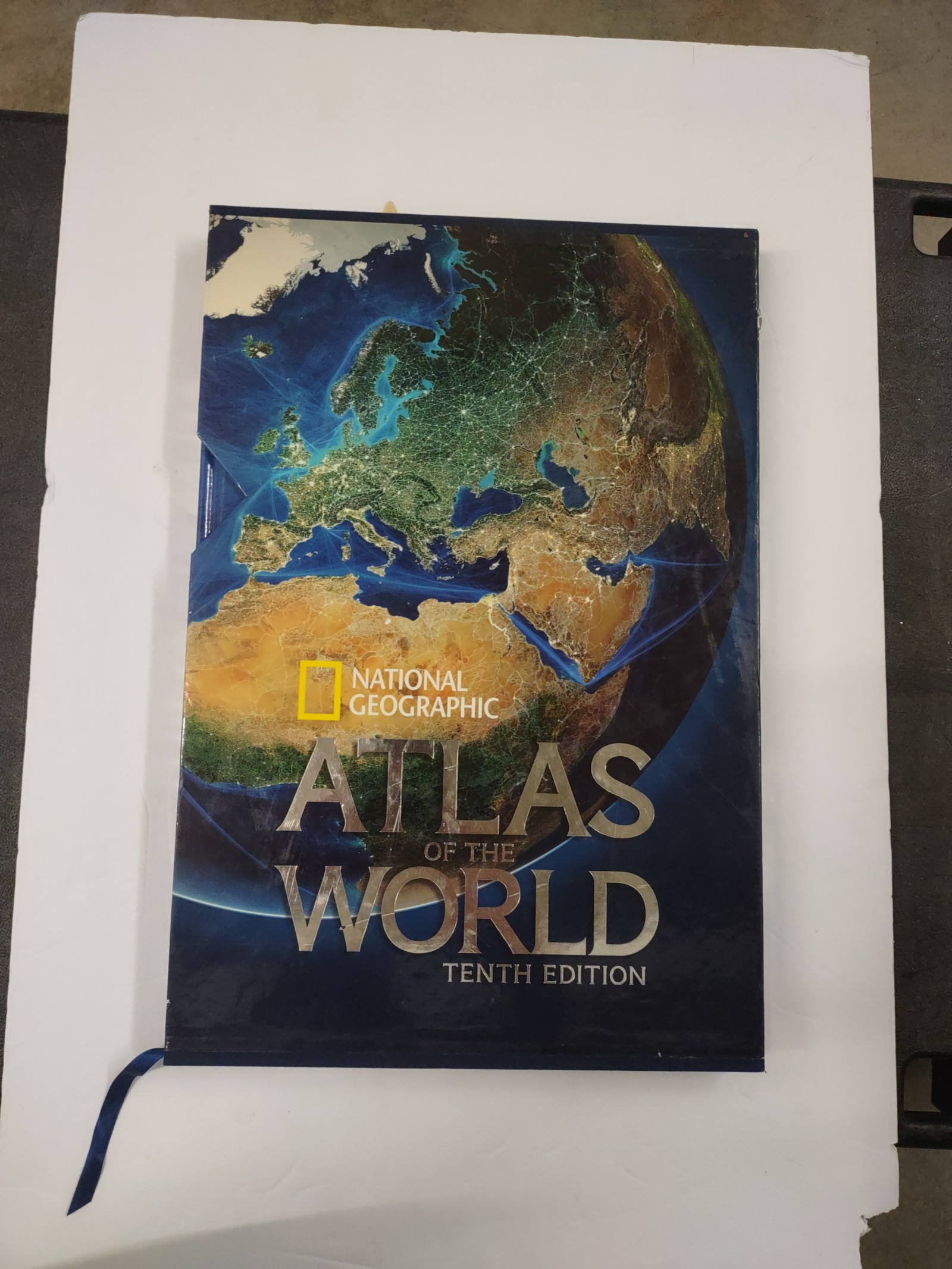 NATIONAL GEOGRAPHIC ATLAS of the WORLD 10th EDITION 2015 REFERENCE BOOK 2015
