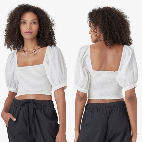 Xirena | Issa White Crop Top NWT
