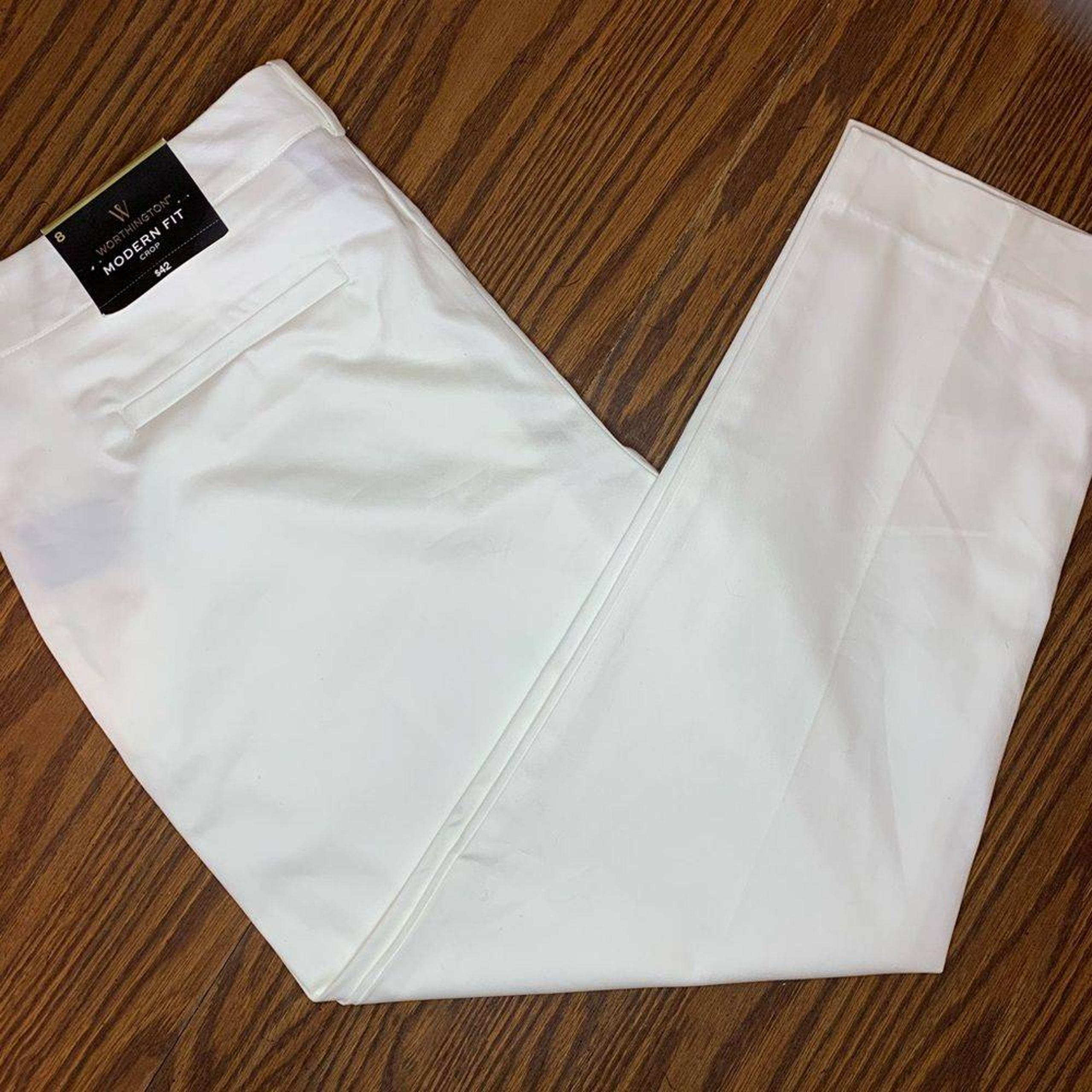 NWT Modern Fit Cropped Pants - Worthington
