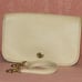 Coach Vintage Convertible Clutch in Bone Leather Style #9635 Made in NYC