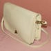 Coach Vintage Convertible Clutch in Bone Leather Style #9635 Made in NYC