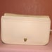 Coach Vintage Convertible Clutch in Bone Leather Style #9635 Made in NYC